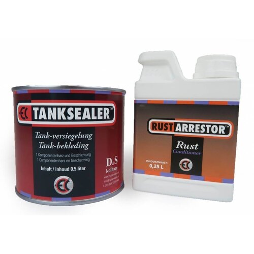 Rust Arrestor Tank sealer / coating set