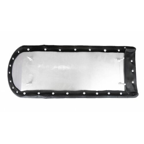 51cm - 20cm Brat seat Extra flat upswept - Zwart type 2