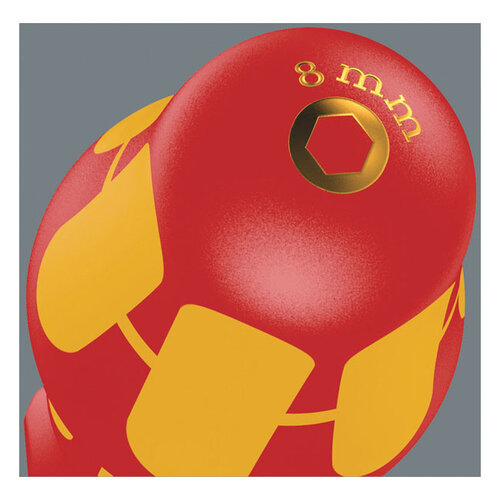 Wera 190-serie Steckschlüssel Kraftform VDE Zoll