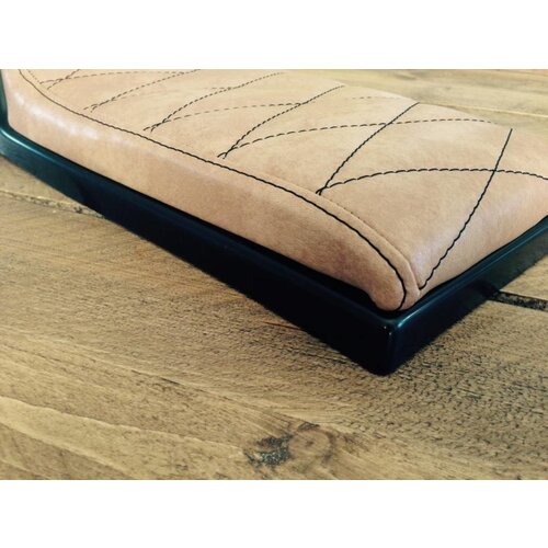 C.Racer Cafe Racer Seat Diamond Stitch Vintage Brown Type 23