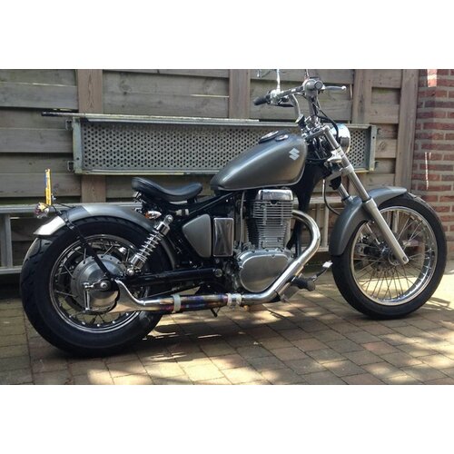 Garde-boue en acier Hardtail 140 mm - Noir