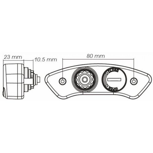KOSO DB EX-02 Digital Speedometer