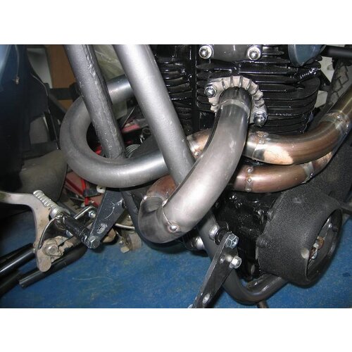 Simons 38MM DIY Uitlaat Buizen Kit Staal