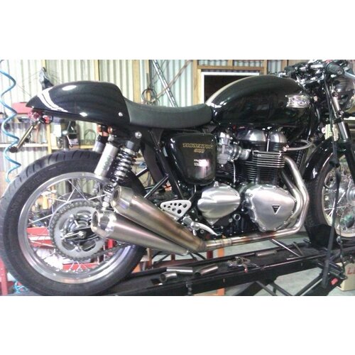 Simons 38MM Kit de tuyaux d'échappement en acier (au choix)