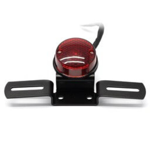 Cafe Tail Light with Plate Holder