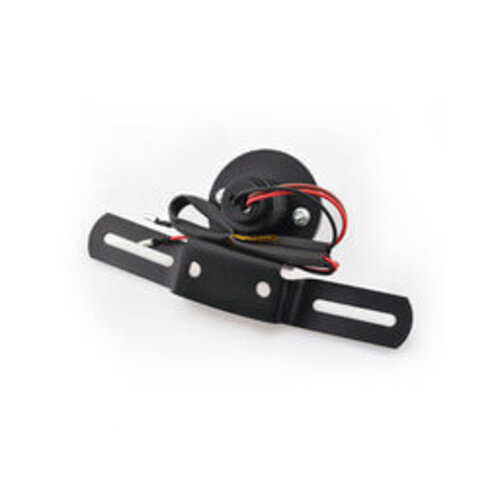 Luz trasera para Cafe con soporte de placa