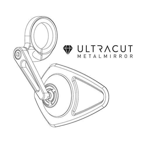 Motogadget mo.view Blade Rétroviseur