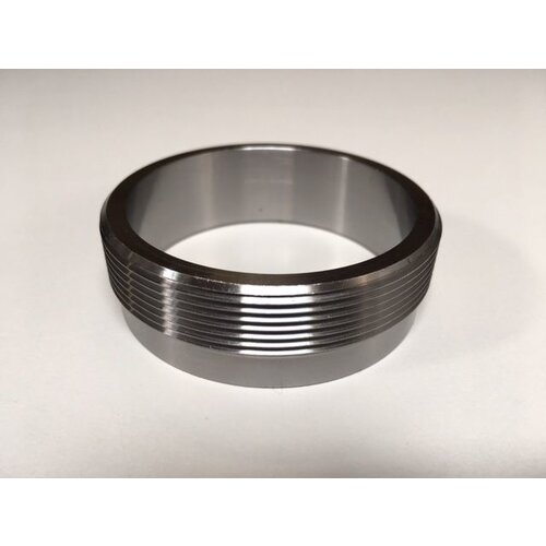 MCU Stalen 2.5" Lasflens / Lasmof met schroefdraad 2.5" voor Monza Tankdop