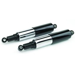 Pair of Fully Shrouded Cafe Racer or Classic Shocks. Available in 305 and 325 mm
