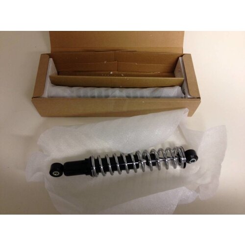 Emgo Chrome / Black Cafe Racer Stossdämpfer Typ 7