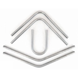 Kit de tubes pour boucle arrière de Café Racer 22 mm - 7/8"
