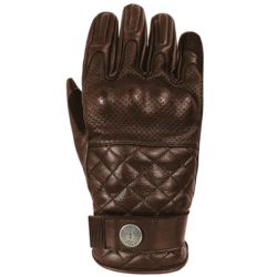 Glove Tracker with protective fabric Brown