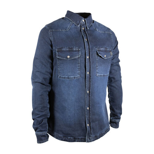 John Doe John Doe Motoshirt Denim Dunkelblau Gebraucht Xtm