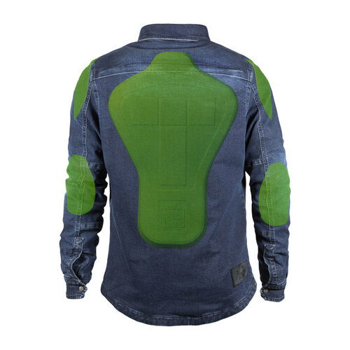 John Doe John Doe Motoshirt Denim Dunkelblau Gebraucht Xtm