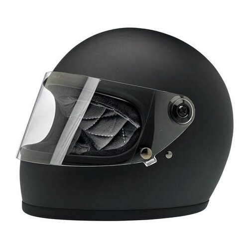 Casque Gringo S, noir mat et homologué ECE