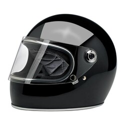 Gringo S helm Gloss Black  ECE goedgekeurd