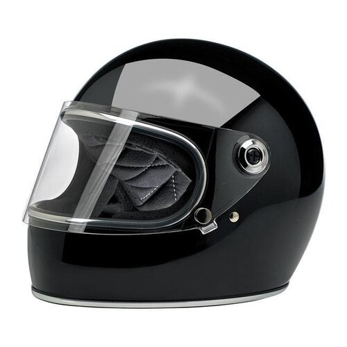 Gringo S Helmet Gloss Black ECE Approved