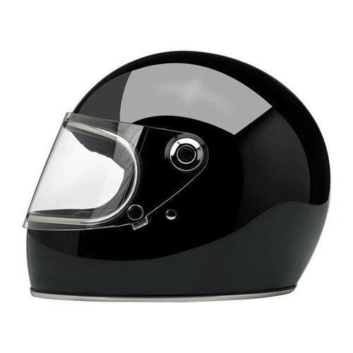 Gringo S Helmet Gloss Black ECE Approved