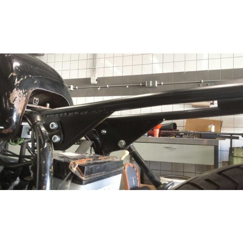 Wimoto BMW R65 R80 R90 Subframe Monoshock Coated Chromoly