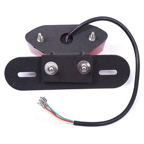 LED Tail Light with Integrated Turn Signals & Plate Holder