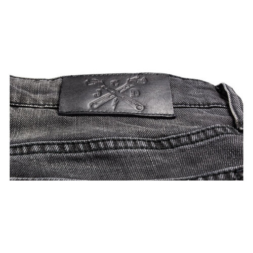 John Doe Ironhead-Jeans "Gebraucht" Schwarz