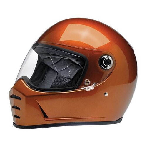 Biltwell Lane Splitter Helmet Gloss Copper ECE Approved
