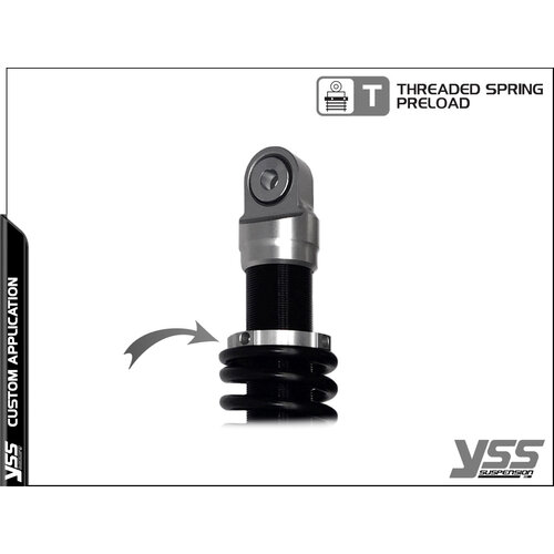 YSS RE302T Twin Shock Set for Honda CB (Bottom Clevis)
