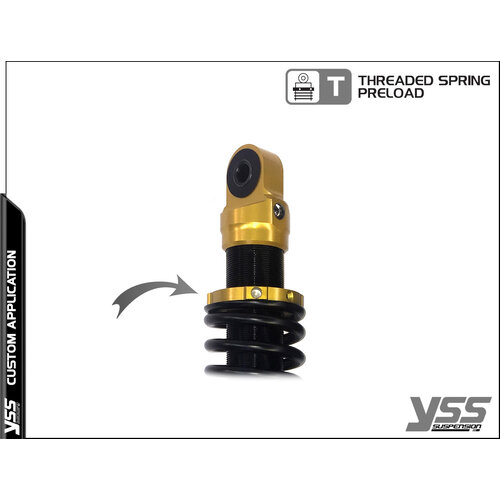 YSS RE302T Twin Shock Set voor Honda CB (Vork)