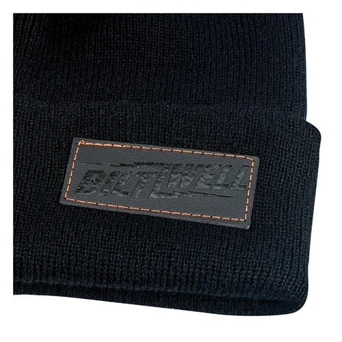 Biltwell Bolts Beanie Schwarz