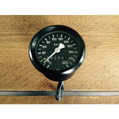 Indicateur de vitesse noir BMW 60MM