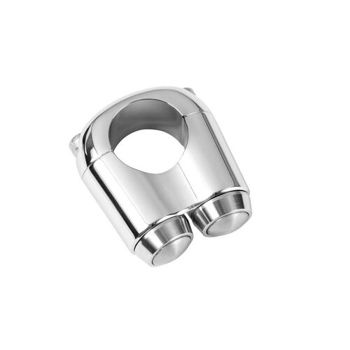 Motone 22MM Switch 2 Buttons Chrome