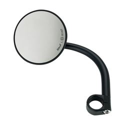 Round Utility Mirror Clamp-On-1" Black
