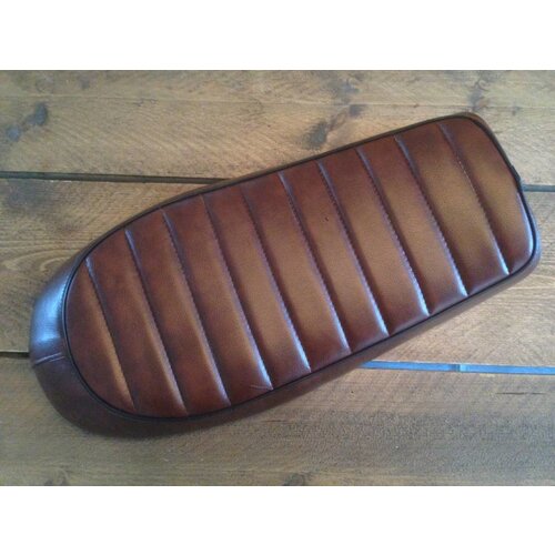 Tuck N' Roll Brat Seat Cafe Racer Brown Type 77