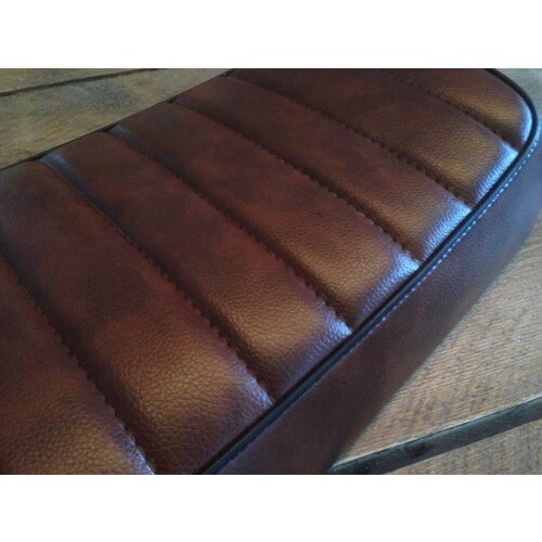 Tuck N' Roll Brat Seat Cafe Racer Brown Type 77