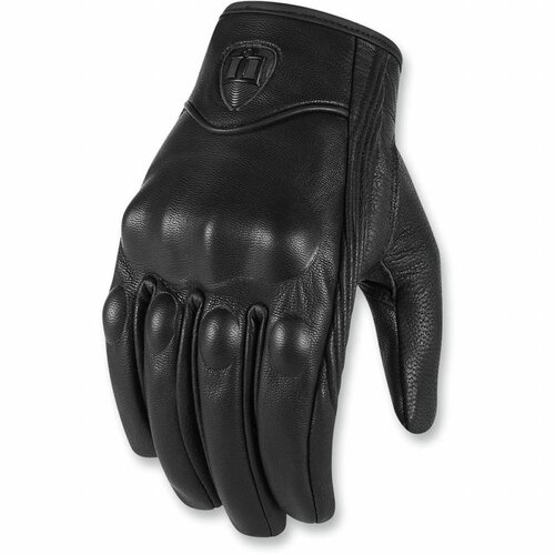 ICON Gants noirs Pursuit ECE (taille au choix)