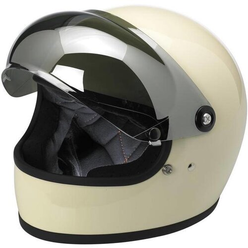 Biltwell Gringo S Anti fog Bubble Shield Chrome Mirror