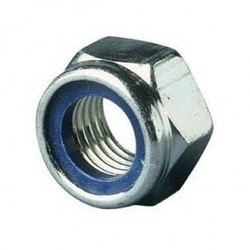 Galvanised Lock Nut M8 (Minimum order amount = 10)