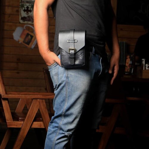 Trip Machine Tank Pouch Schwarz