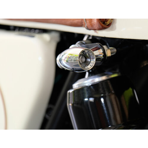 Chrome Mini LED-achterlichten type "Ladz"