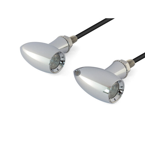 Chrome Mini LED taillights type "Ladz"