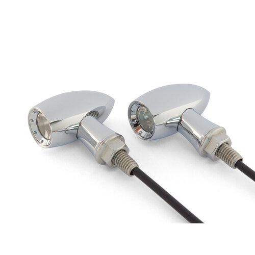 Chrome Mini LED-achterlichten type "Ladz"