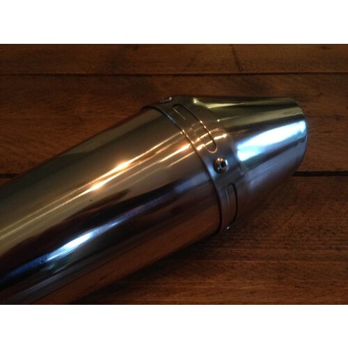 GP Silencer Stainless Steel 51mm + dB-Killer
