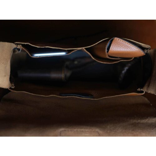 Trip Machine Messenger Bag - Tan