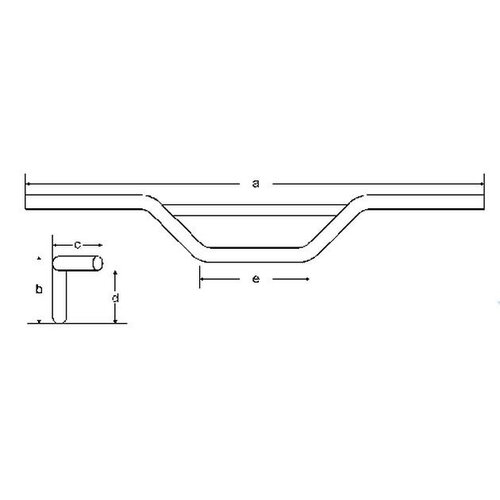 22MM Fehling Cross Stuur met Tüv