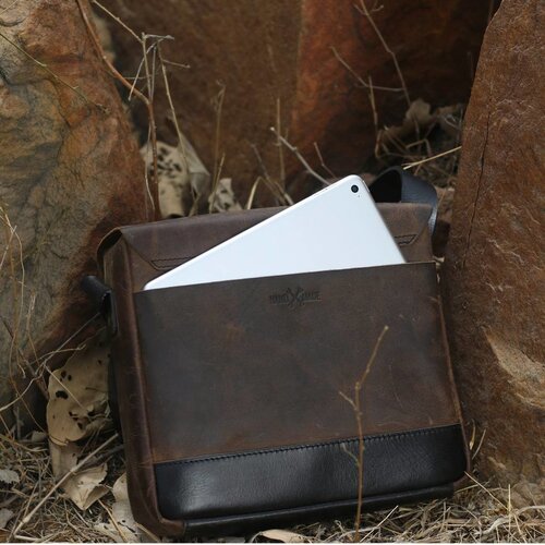 Trip Machine Kuriertasche - Tobacco