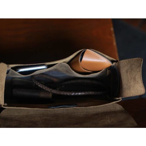 Trip Machine Kuriertasche - Tobacco