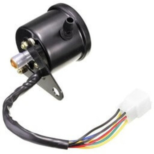 Black Speedometer with 3 Function Lights