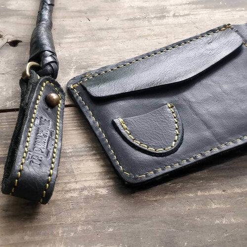 Trip Machine Wallet Black Lucille