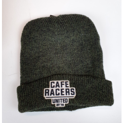Caferacers United Beanie v2 Green (Choose design)