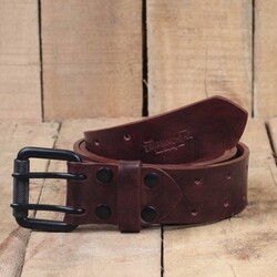 Belt - Cherry Red Double Pin